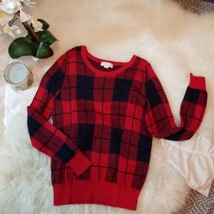 Plaid Sweater!